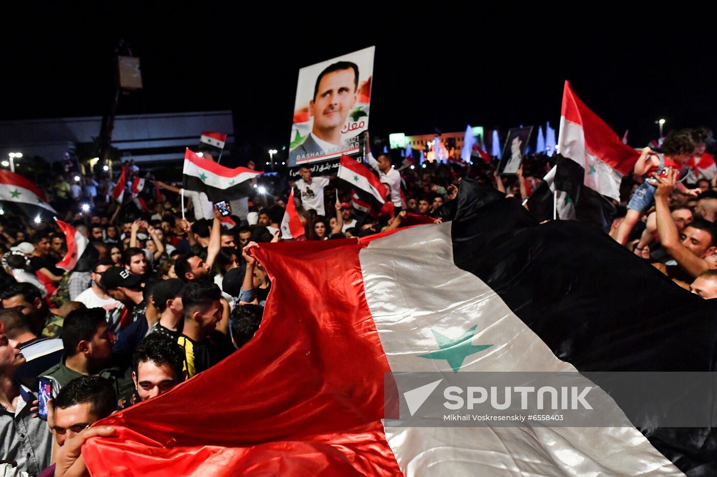 Syria Presidential Elections Results Sputnik Mediabank