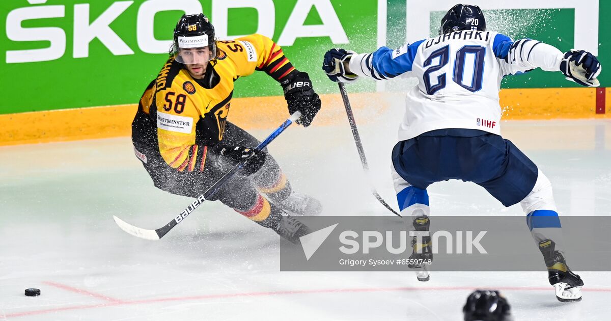 Latvia Ice Hockey Worlds Germany Finland Sputnik Mediabank
