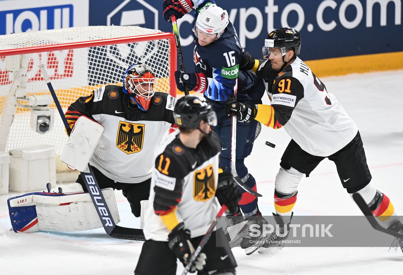 Latvia Ice Hockey Worlds United States Germany Sputnik Mediabank