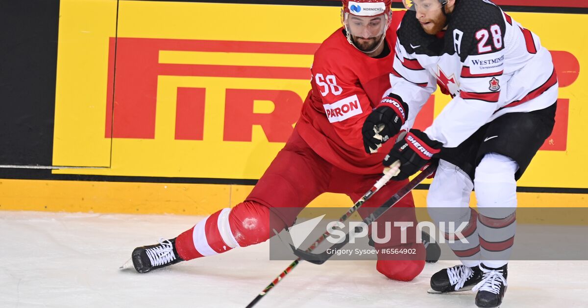 Latvia Ice Hockey Worlds Russia Canada Sputnik Mediabank