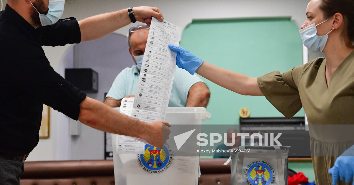 Moldova Parliamentary Elections Sputnik Mediabank