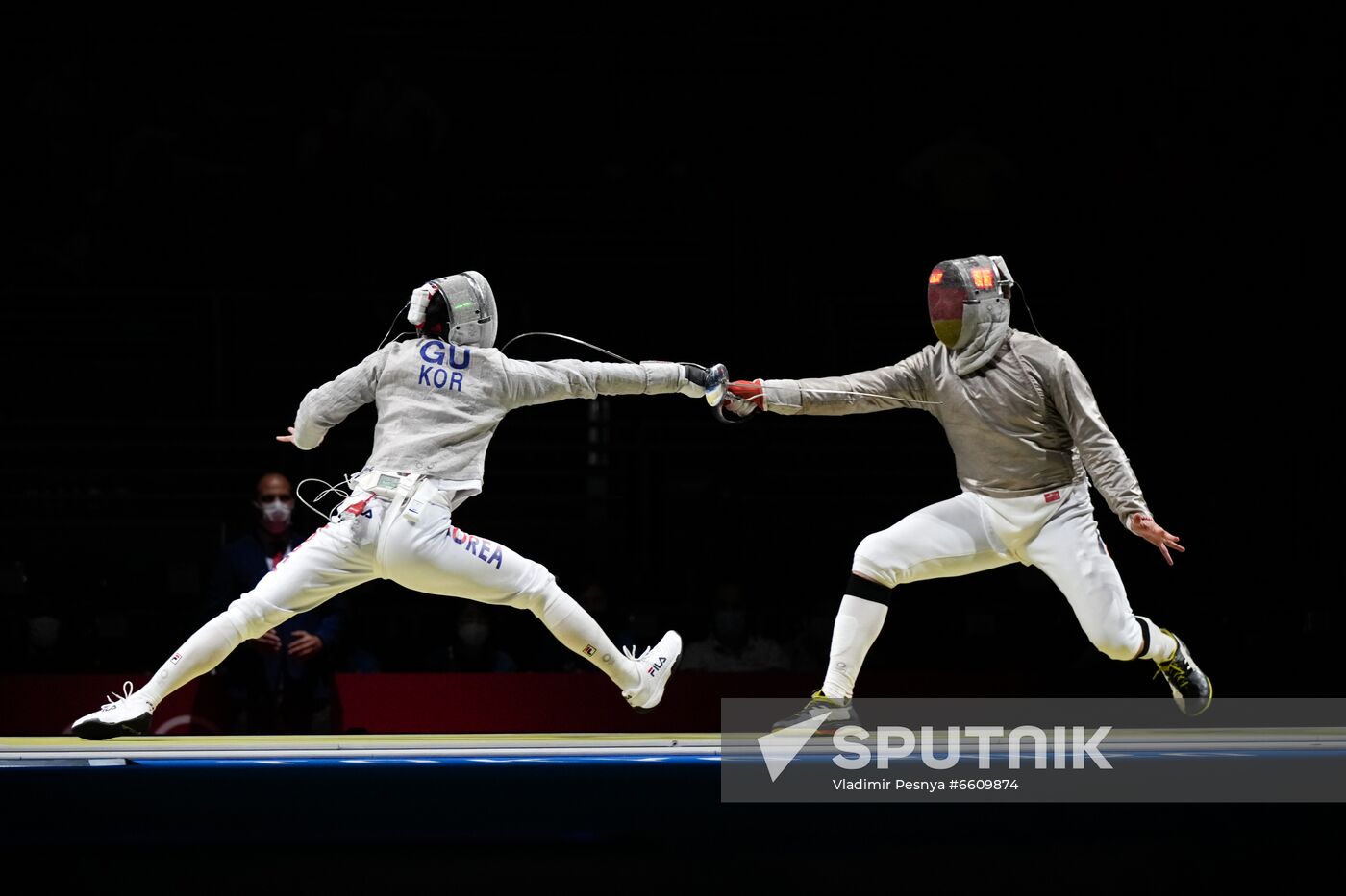 Japan Olympics 2020 Fencing Men Sabre Team Sputnik Mediabank