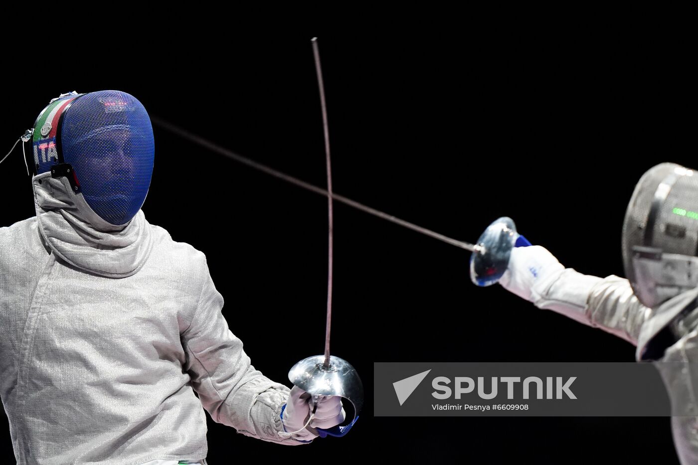 Japan Olympics 2020 Fencing Men Sabre Team Sputnik Mediabank