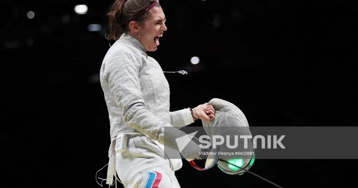 Japan Olympics 2020 Fencing Women Sabre Team Sputnik Mediabank