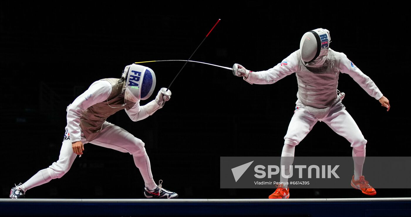 Japan Olympics 2020 Fencing Men Foil Team Sputnik Mediabank