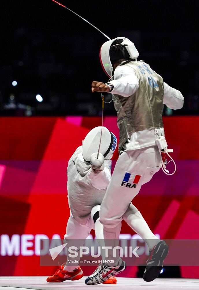 Japan Olympics 2020 Fencing Men Foil Team Sputnik Mediabank