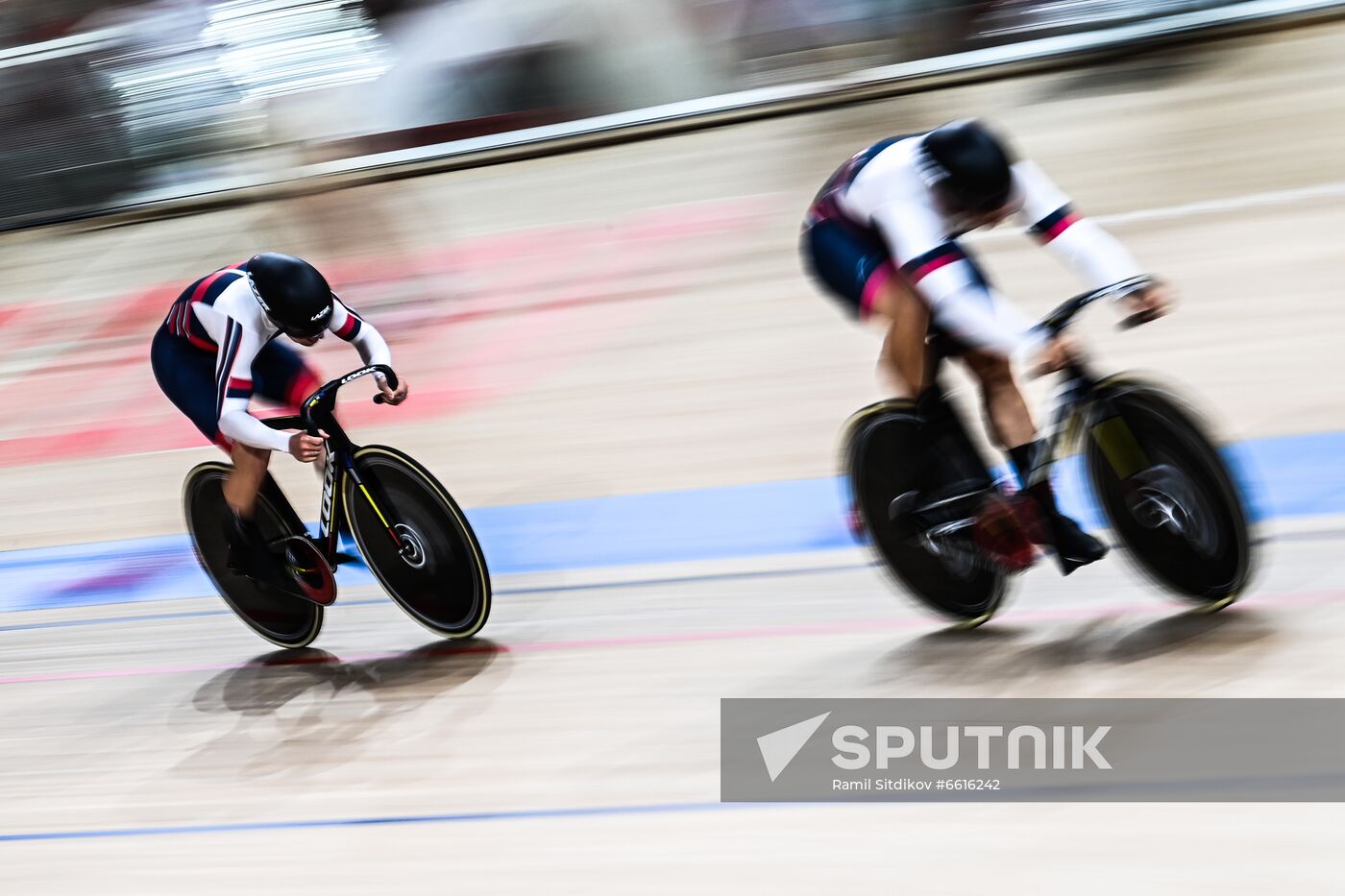 Japan Olympics 2020 Cycling Track Men Team Sprint Sputnik Mediabank