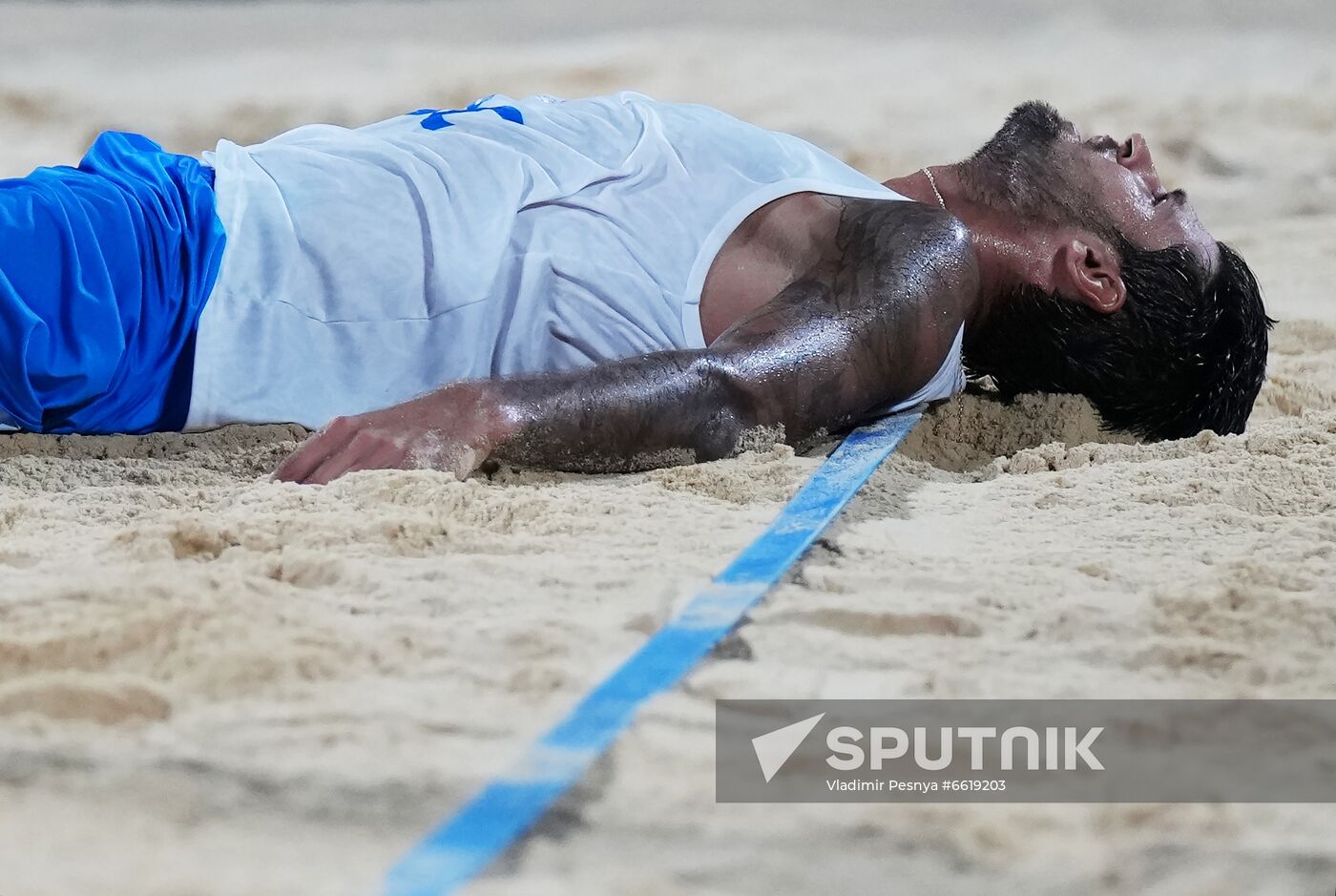Japan Olympics 2020 Beach Volleyball Men Sputnik Mediabank