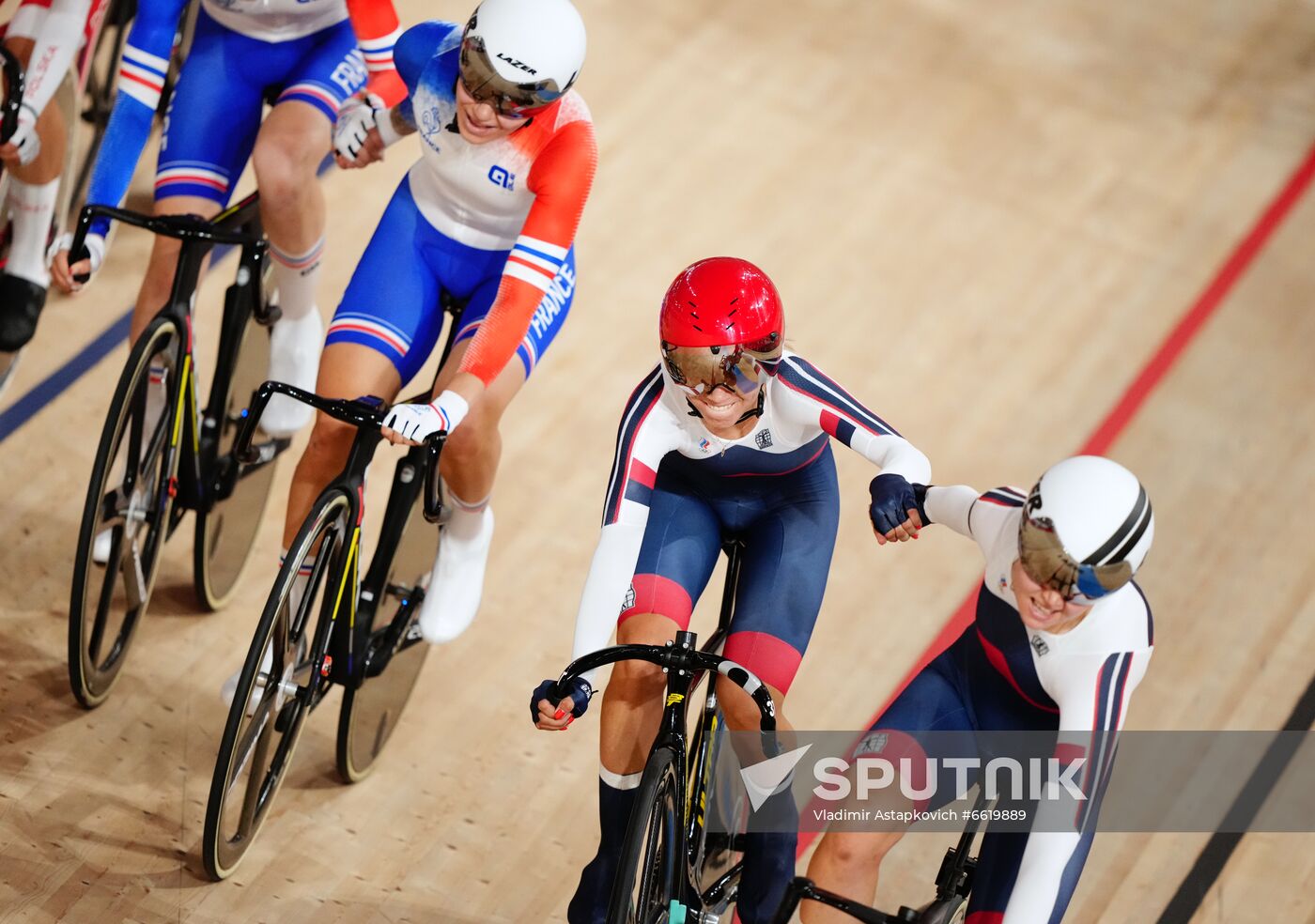Japan Olympics 2020 Cycling Track Women Madison Sputnik Mediabank