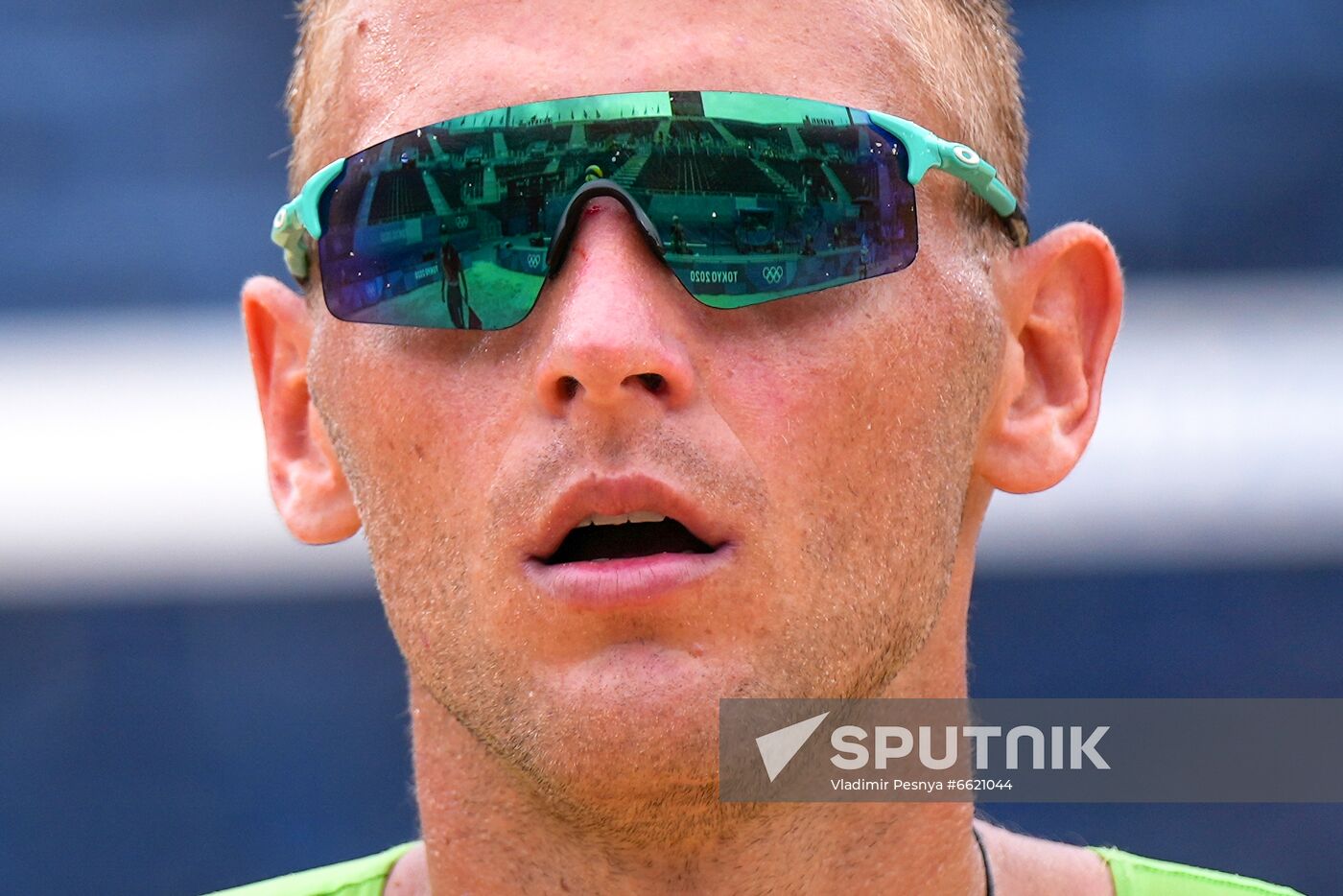 Japan Olympics 2020 Beach Volleyball Men Plavins/Tocs Cherif/Ahmed