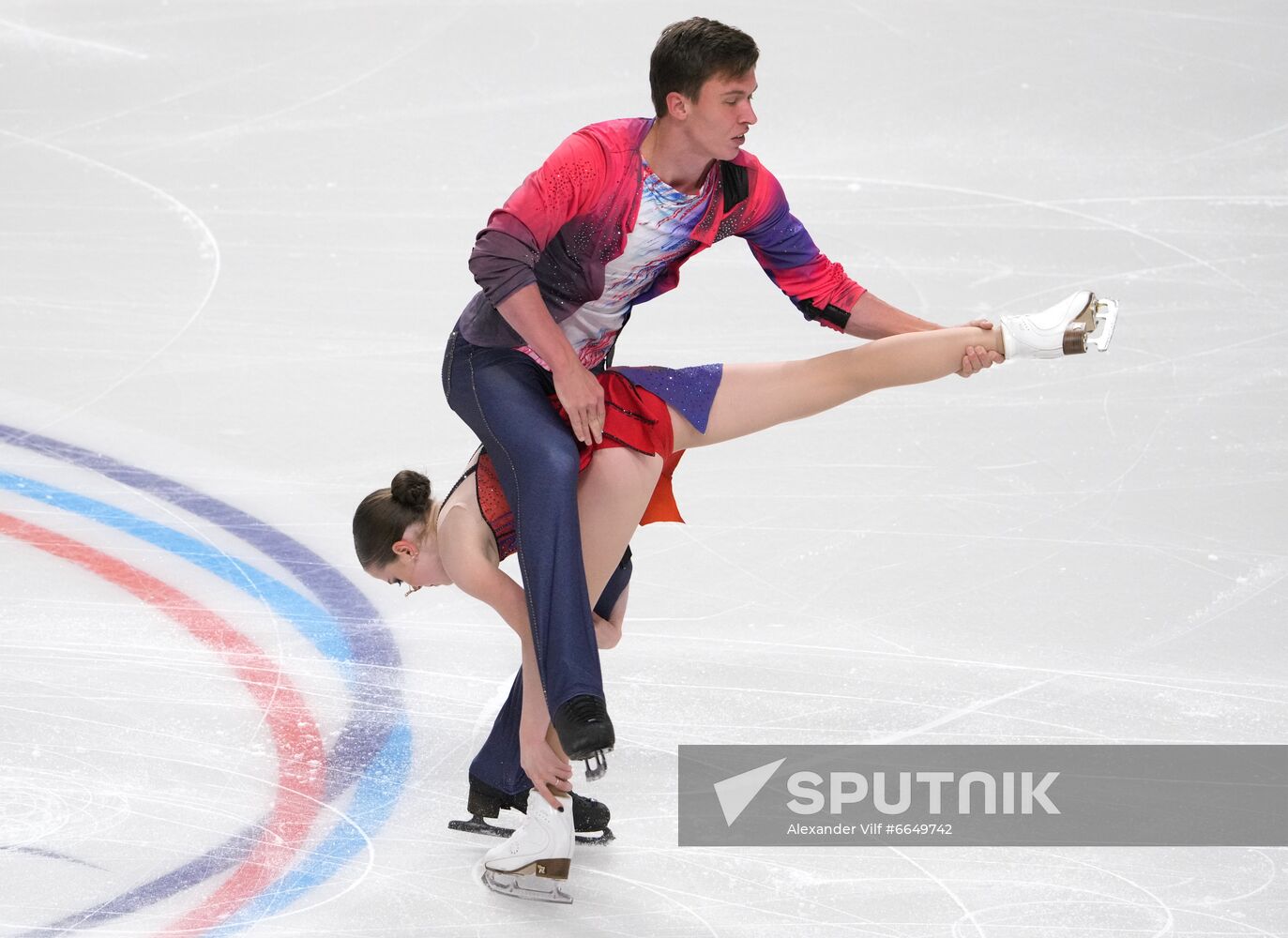 Russia Figure Skating Test Skates Pairs Sputnik Mediabank