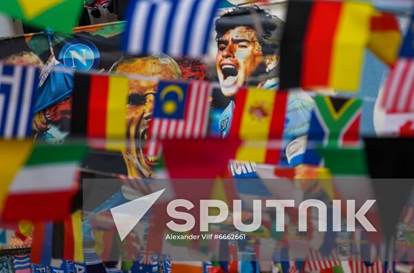 Italy Maradona Commemoration