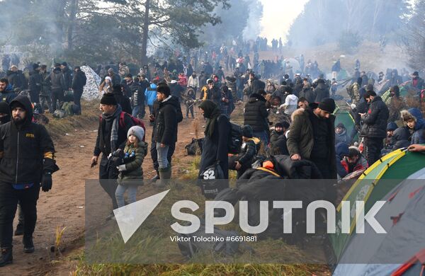 Belarus Poland Border Refugees
