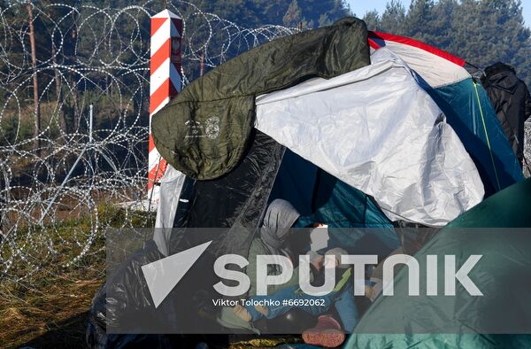 Belarus Poland Border Refugees