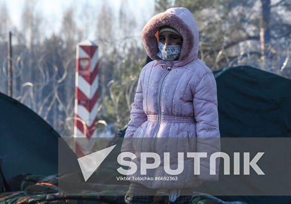 Belarus Poland Border Refugees