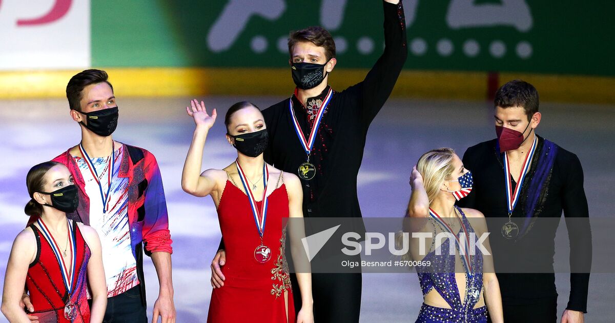 France Figure Skating Grand Prix Series Award Ceremony Sputnik Mediabank