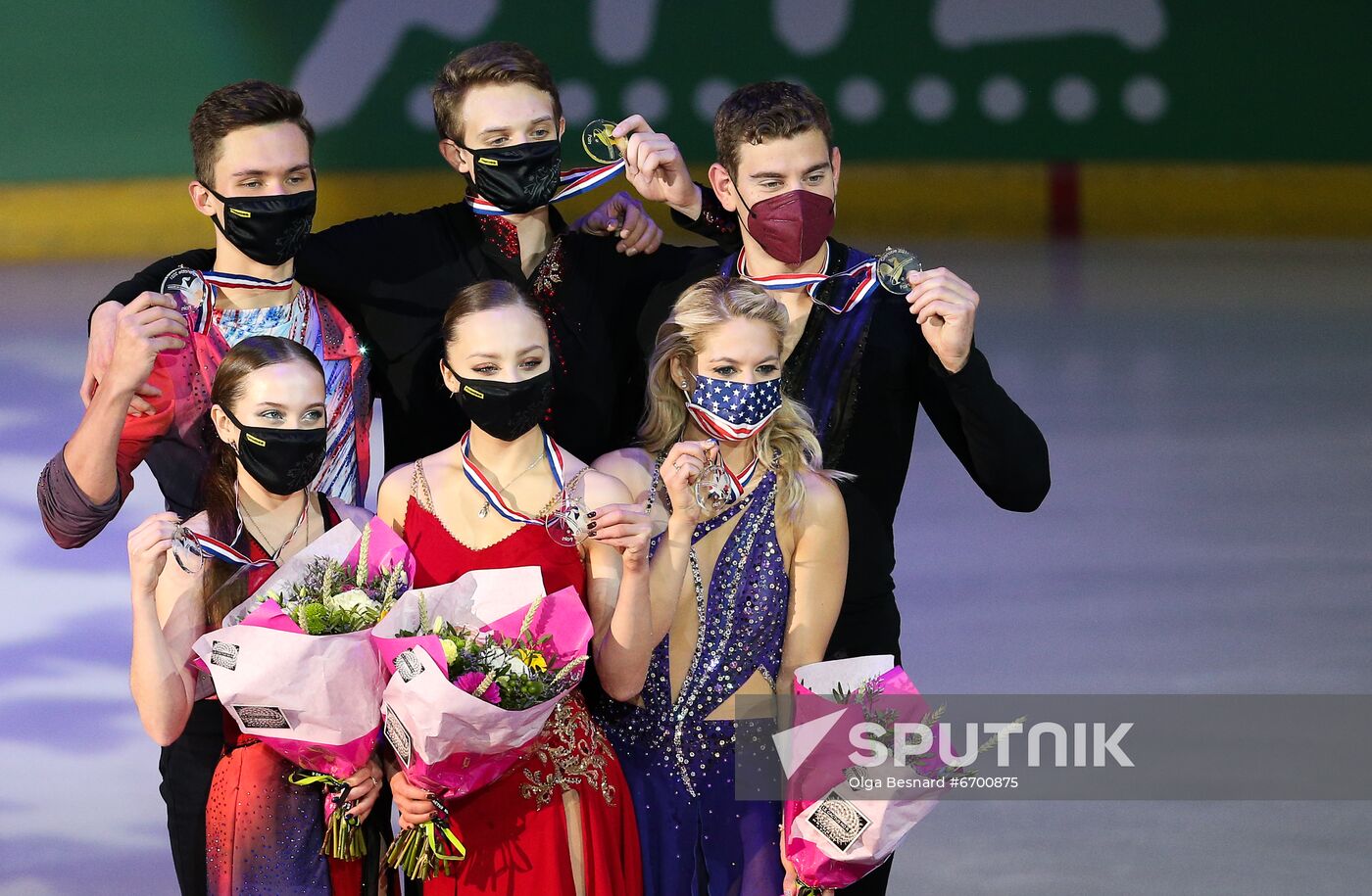 France Figure Skating Grand Prix Series Award Ceremony Sputnik Mediabank