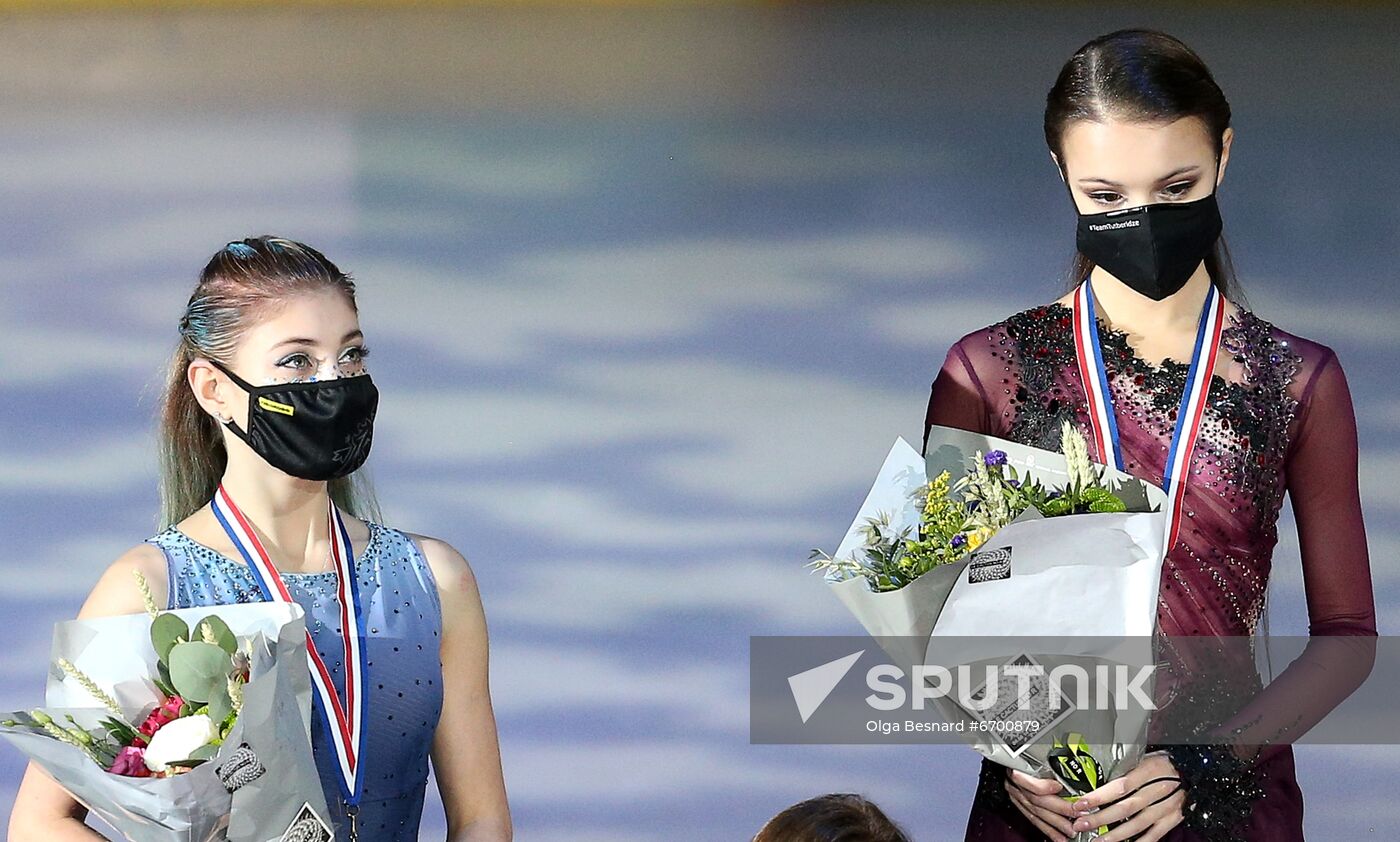 France Figure Skating Grand Prix Series Award Ceremony Sputnik Mediabank