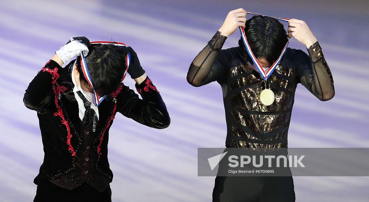 France Figure Skating Grand Prix Series Award Ceremony Sputnik Mediabank