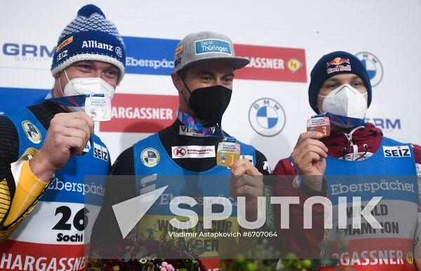Russia Luge World Cup Men