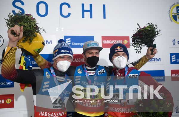 Russia Luge World Cup Men