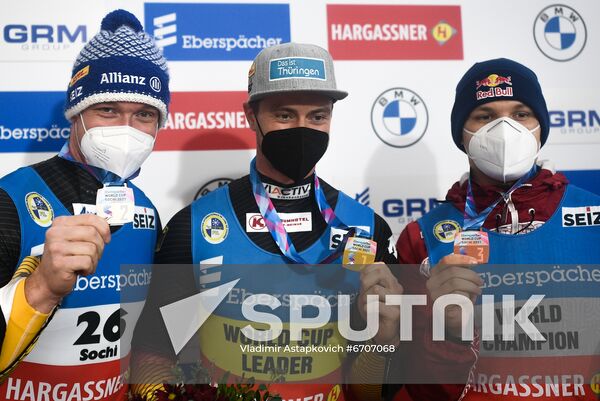 Russia Luge World Cup Men