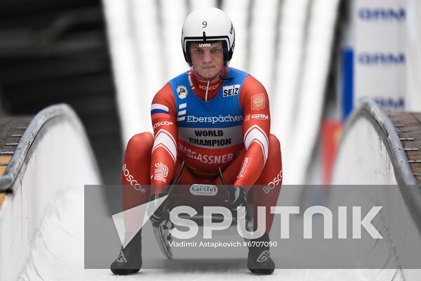 Russia Luge World Cup Men