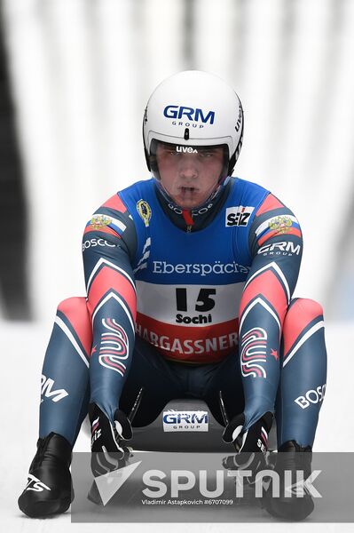 Russia Luge World Cup Men