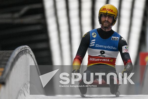 Russia Luge World Cup Men