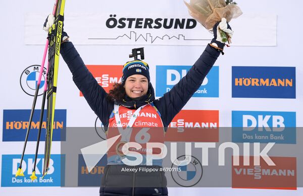 Sweden Biathlon World Cup Women