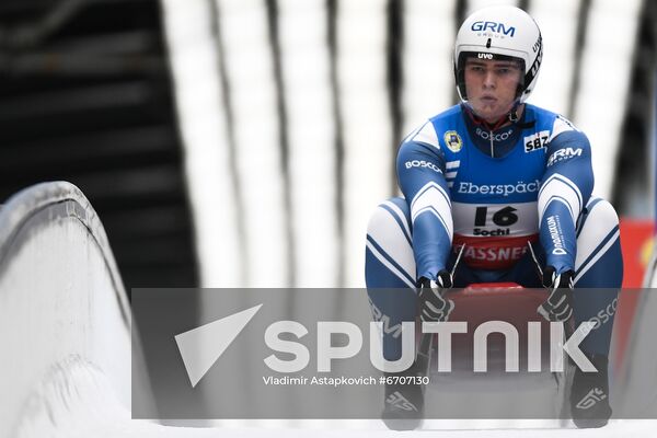 Russia Luge World Cup Men