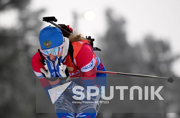 Sweden Biathlon World Cup Women