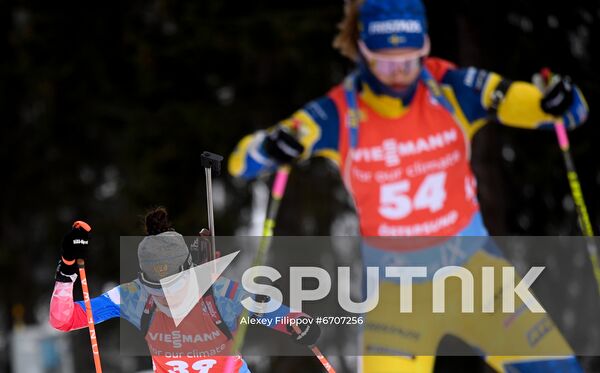Sweden Biathlon World Cup Women