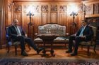 In this handout photo released by Russian Foreign Ministry, Russian Foreign Minister Sergey Lavrov, left, and his Brazilian counterpart Carlos Alberto Franca are pictured during their meeting, in Moscow, Russia. Editorial use only, no archive, no commercial use. Location: Russia, Moscow. Russia Brazil