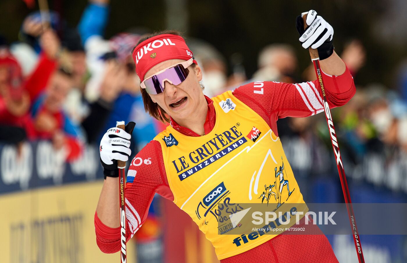 Italy Cross Country Skiing Tour de Ski Women Sputnik Mediabank
