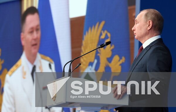 Russia Putin Prosecutor’s Office Workers Day