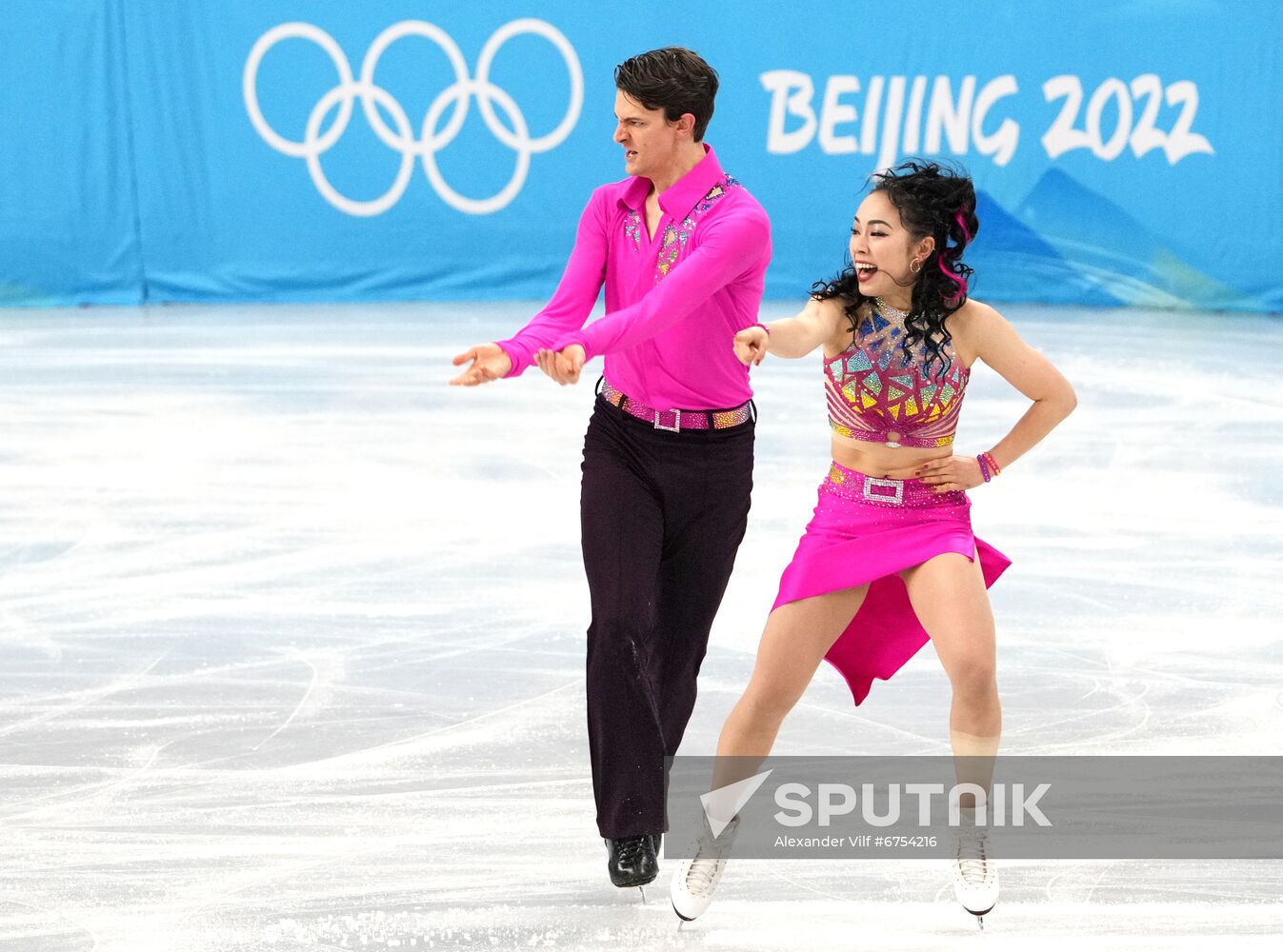 China Olympics 2022 Figure Skating Team Event Sputnik Mediabank