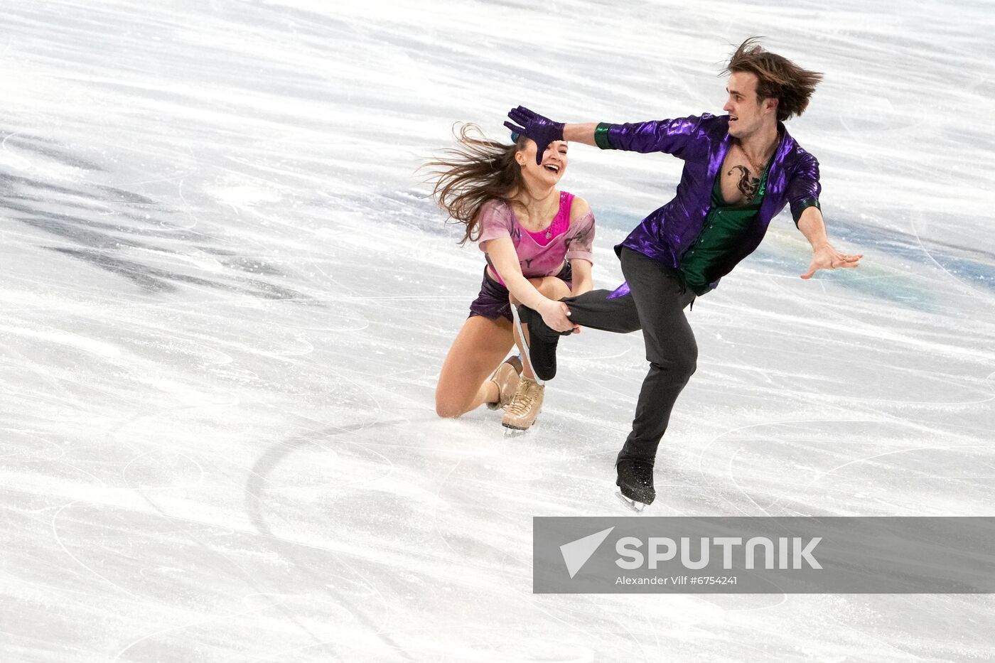 China Olympics 2022 Figure Skating Team Event Sputnik Mediabank