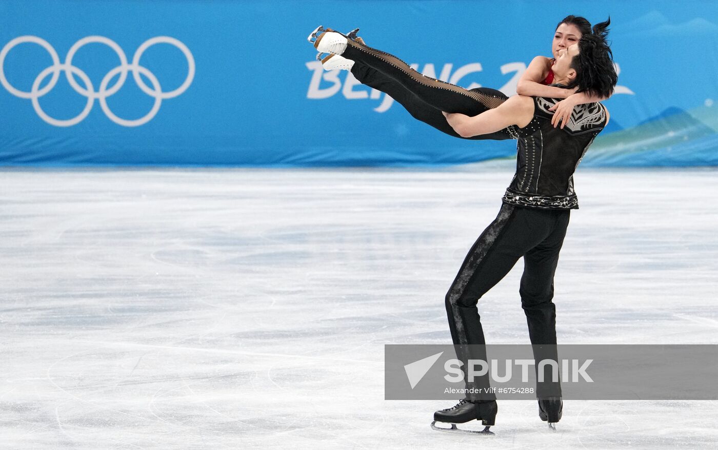 China Olympics 2022 Figure Skating Team Event Sputnik Mediabank