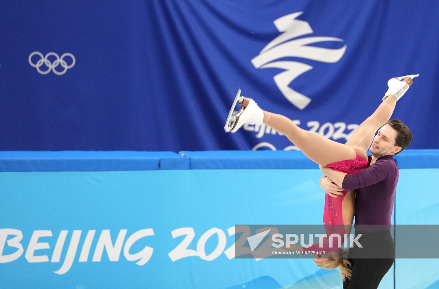 China Olympics 2022 Figure Skating Team Event Sputnik Mediabank