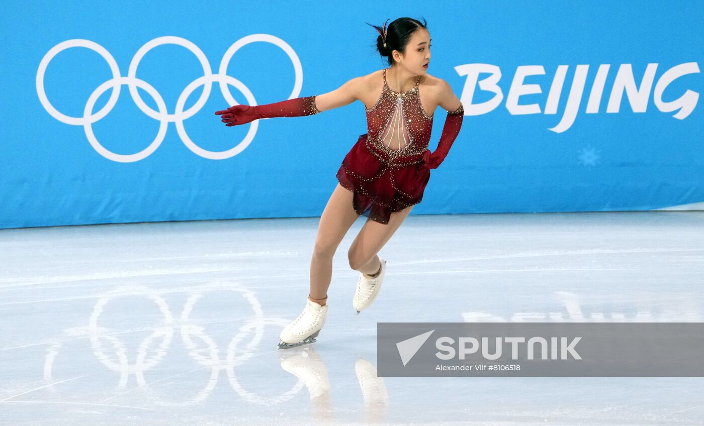 China Olympics 2022 Figure Skating Team Event Sputnik Mediabank