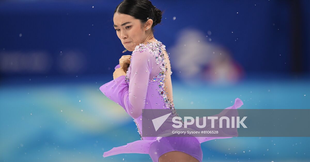 China Olympics 2022 Figure Skating Team Event Sputnik Mediabank