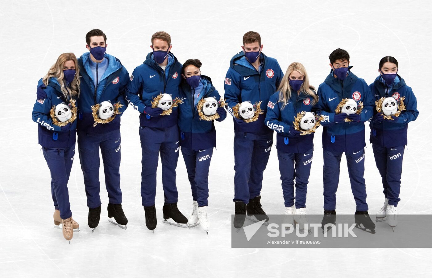 China Olympics 2022 Figure Skating Team Event Sputnik Mediabank