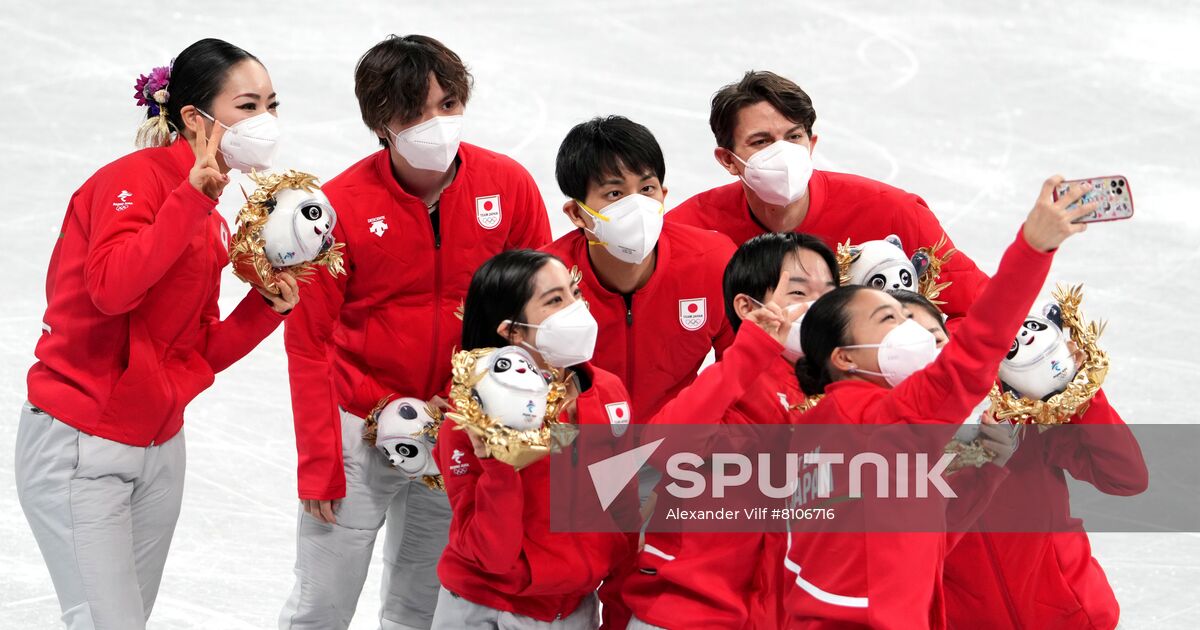 China Olympics 2022 Figure Skating Team Event Sputnik Mediabank
