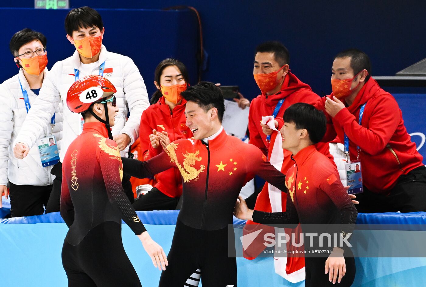 China Olympics 2022 Short Track Speed Skating Sputnik Mediabank