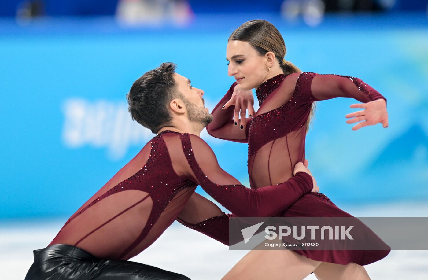 China Olympics 2022 Figure Skating Ice Dance Sputnik Mediabank
