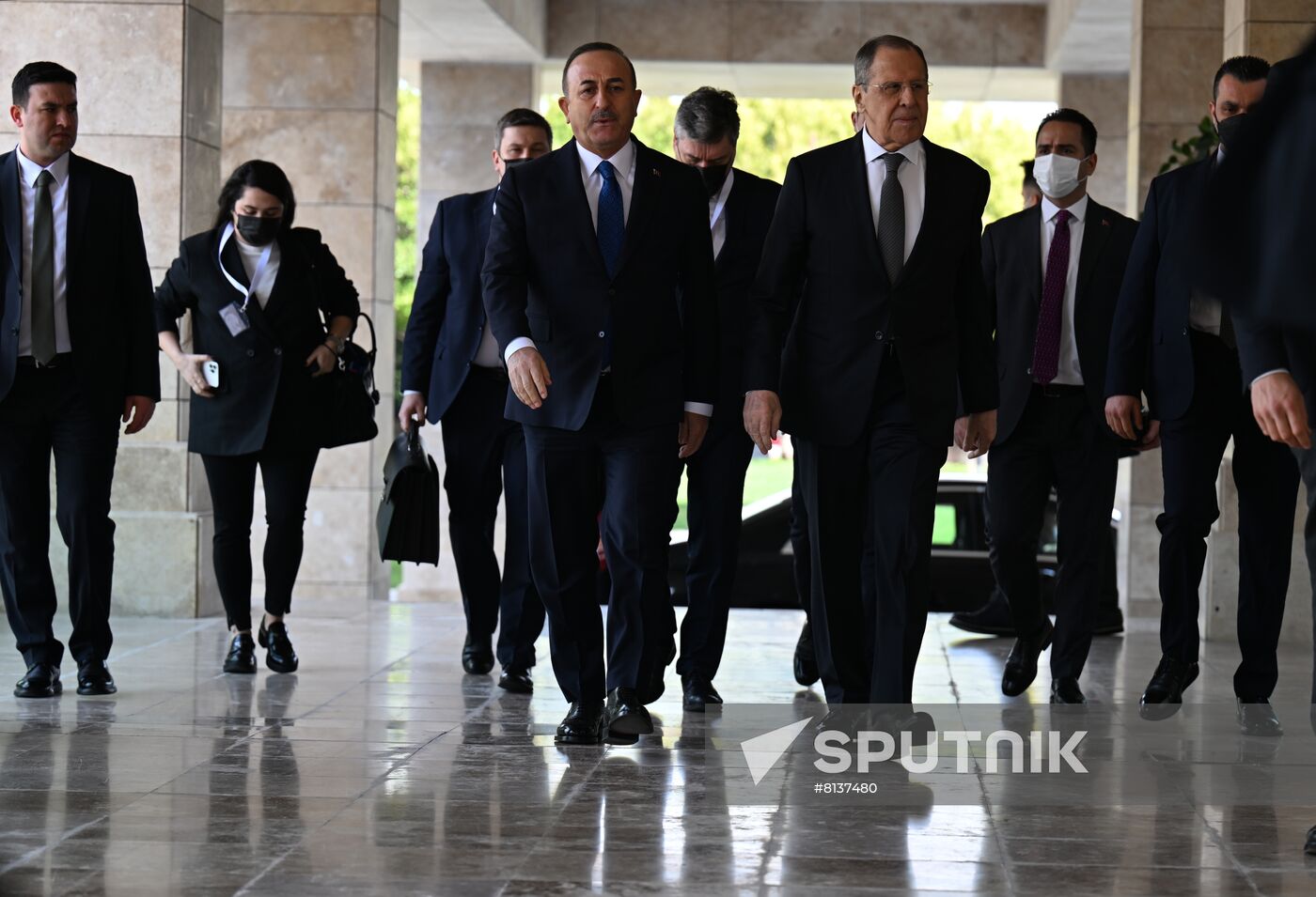 Turkey Antalya Diplomacy Forum Sideline Meetings Sputnik Mediabank