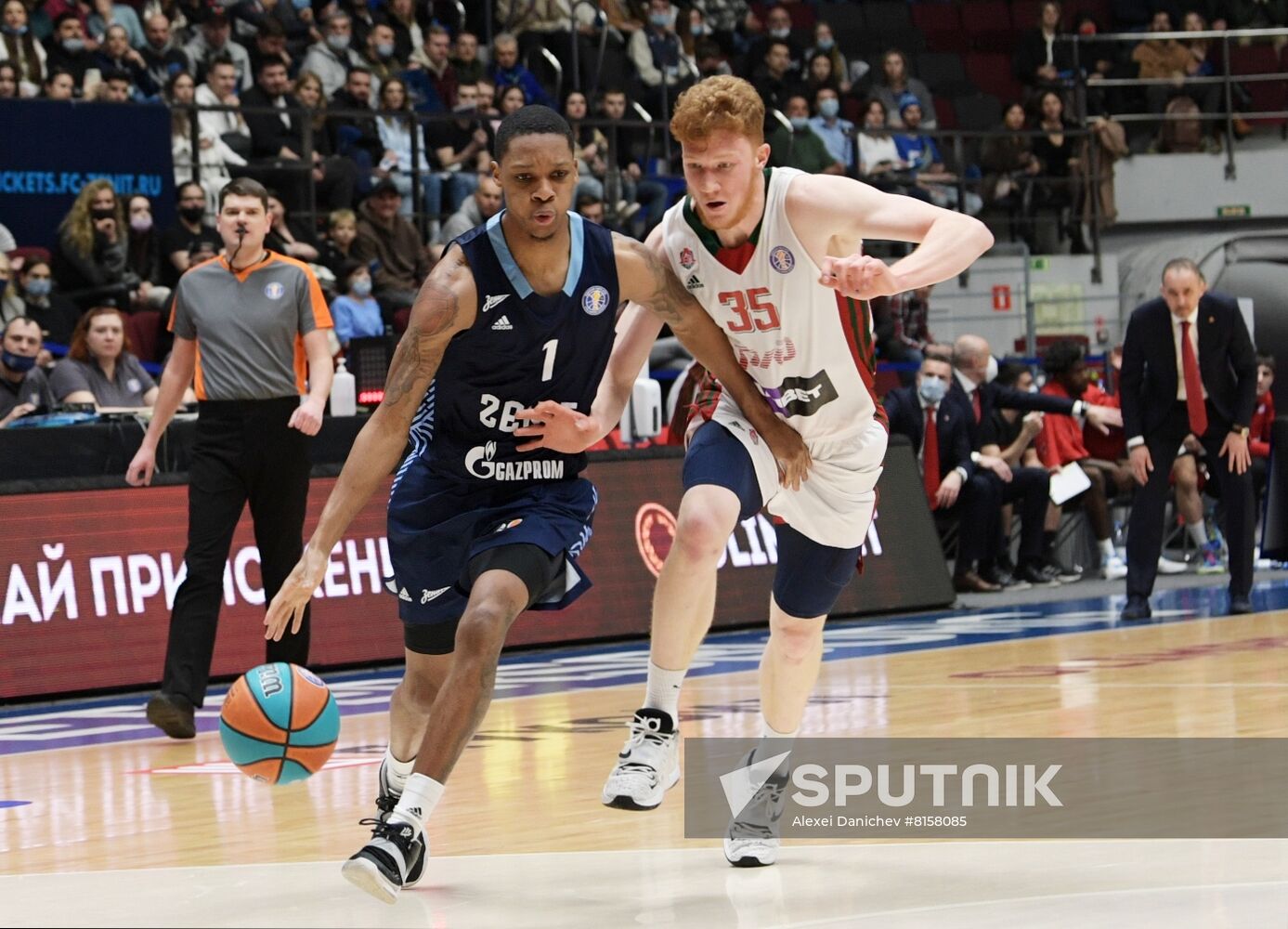 Russia Basketball United League Zenit - Lokomotiv | Sputnik Mediabank