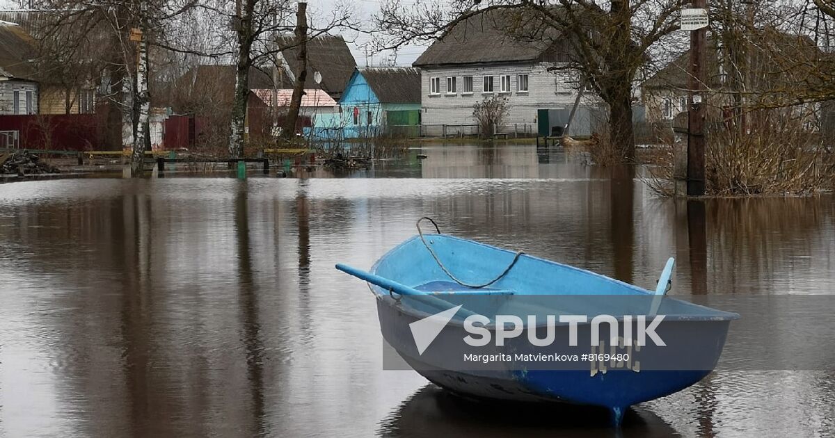 Russia Spring Flood Sputnik Mediabank