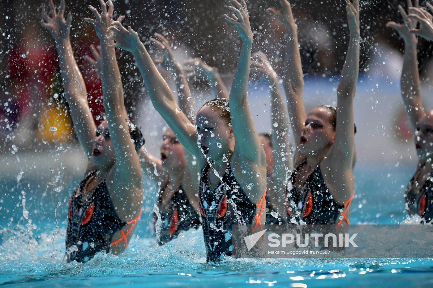 Russia Artistic Swimming Championship Team Sputnik Mediabank